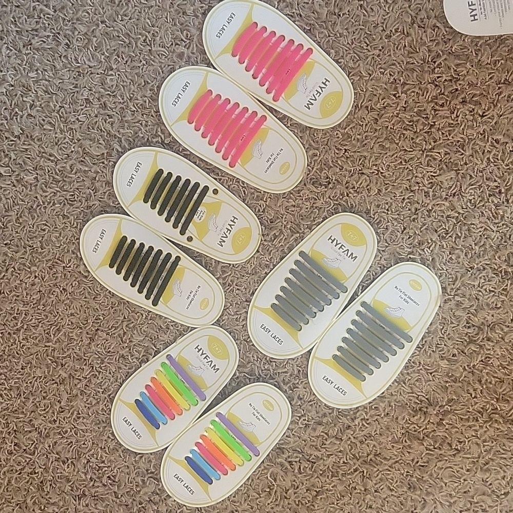 7/$25 Easy Laces